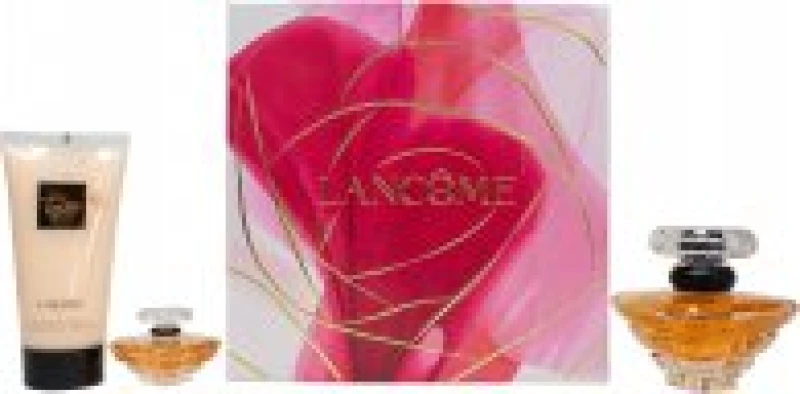 Image of Lancome Tresor Gift Set 30ml Eau de Parfum + 50ml Body Lotion + 7.5ml EDP