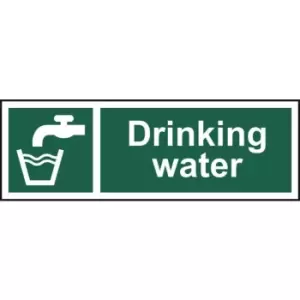 Image of Drinking water - Sign - PVC (300 x 100mm)