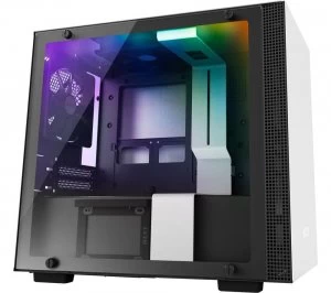 Image of H200i Mini-ITX Mid-Tower PC Case - White & Black, White