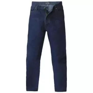 Image of Duke Mens Rockford Comfort Fit Jeans (40R) (Indigo)