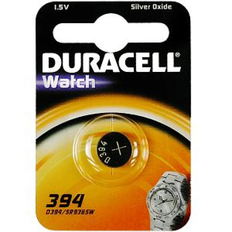 Image of Duracell D394 household battery Single-use battery Silver-Oxide (S)