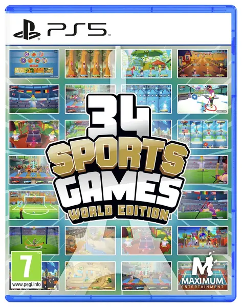 Image of 34 Sports Game World Edition PS5 Game
