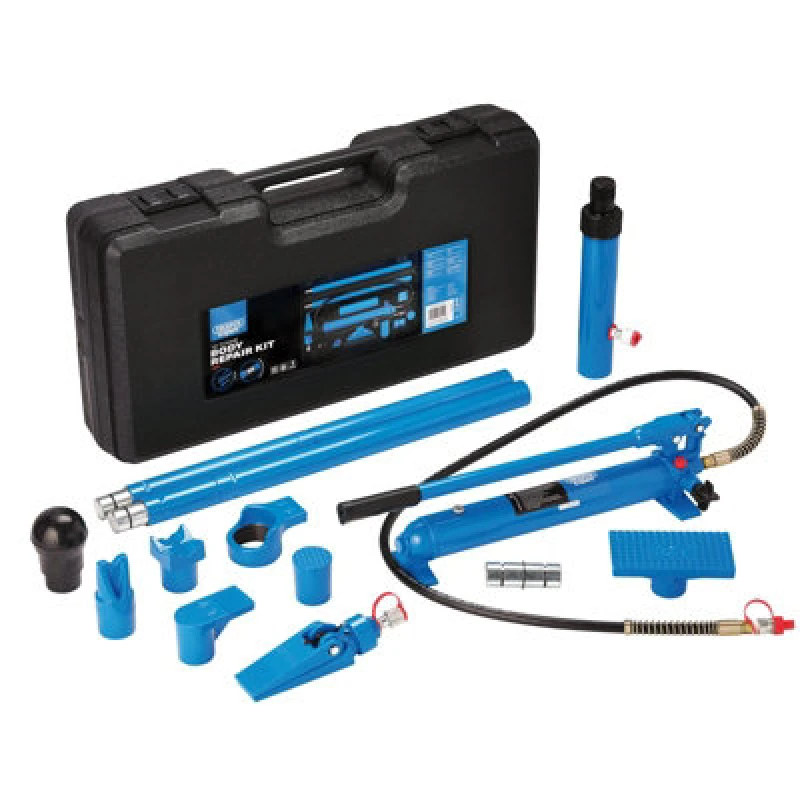 Image of Draper Expert 13930 Hydraulic Body Repair Kit, 10 Tonne (14 Piece) 13930