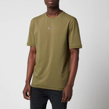 Image of Tommy Sport Mens Motion Flag Logo T-Shirt - Putting Green - M