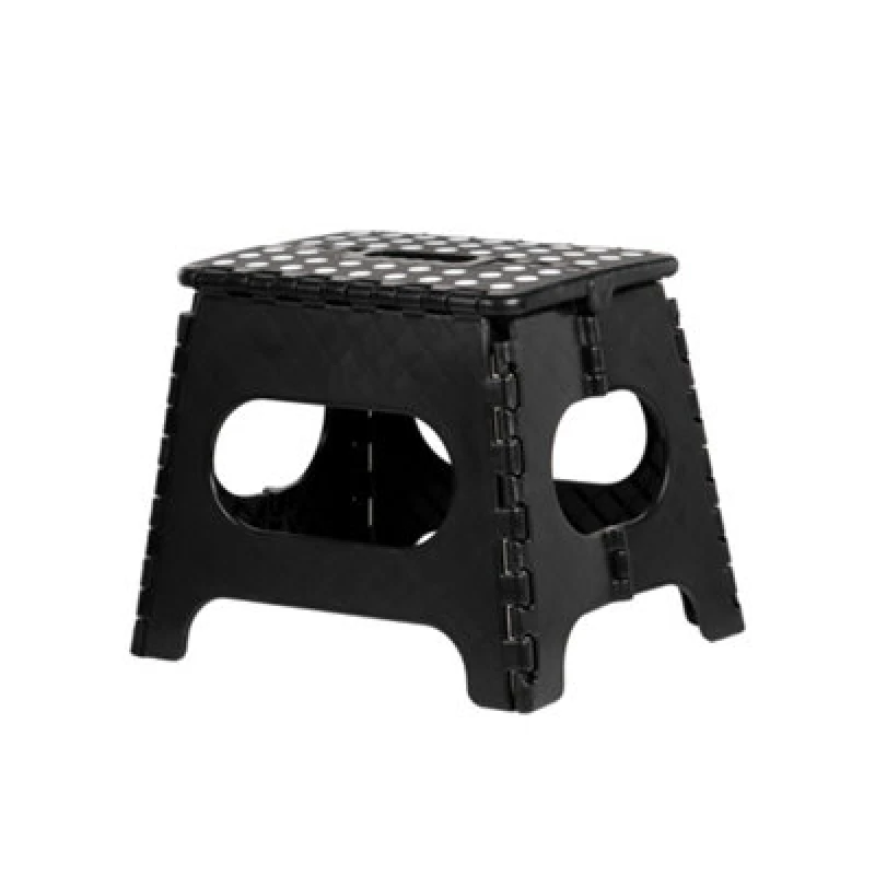Image of Innoteck Essentials Medium Folding Step Stool - Black