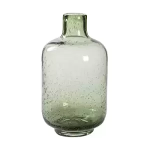Image of 25cm Green Glass Vase