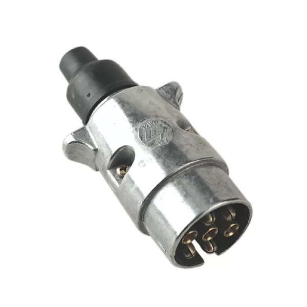 Image of Genuine SEALEY TB06 Towing Plug N-Type Metal 12V