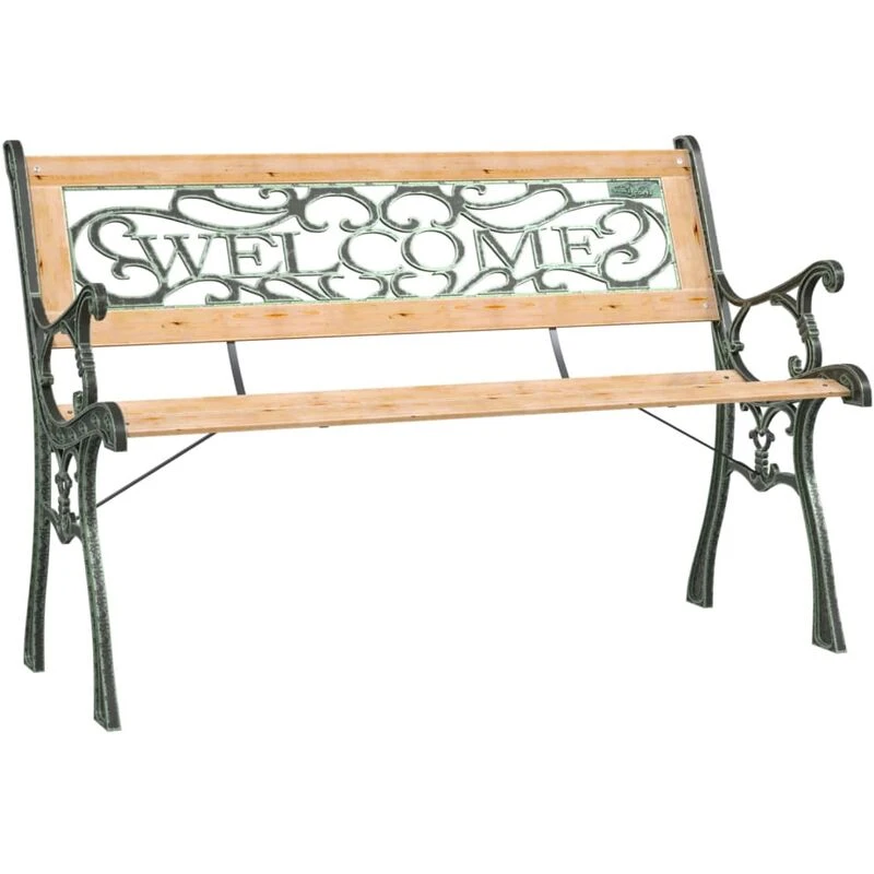 Image of VIDAXL Garden Bench 122cm Solid Firwood Vidaxl 8720286661956