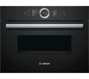 Image of Bosch CMG656BB6B 45L 900W Built In Microwave