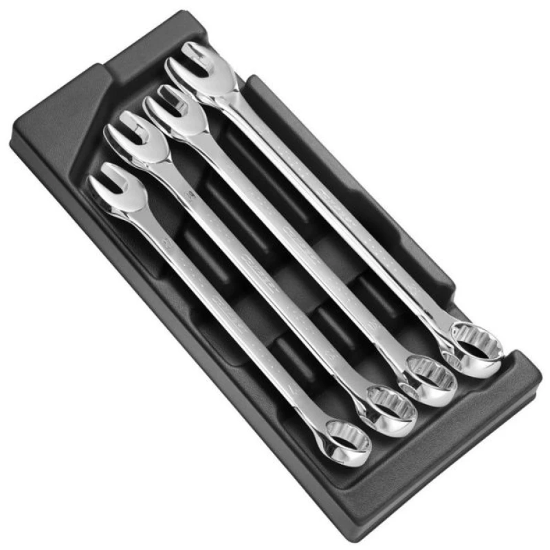 Image of Expert by Facom 4 Piece Combination Spanner Set in Module Tray E110302