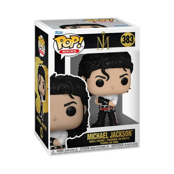 Image of Michael Jackson Michael Jackson Rocks! Vinyl Figur 383 Funko Pop! multicolour