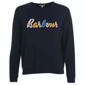 Image of Barbour Womens Blyth Overlayer Navy 12