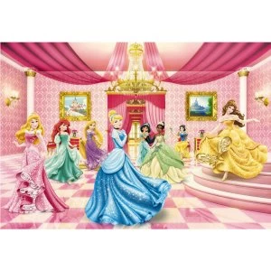 Image of Disney Princess Ballroom Wall Mural