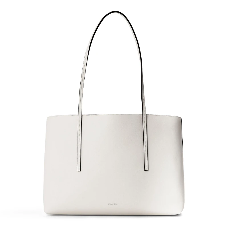 Image of Calvin Klein Womens Tote Bags White Alyssum female One Size
