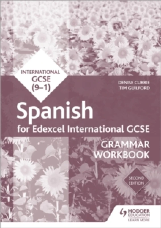 Image of Timothy Guilford Edexcel International GCSE Spanish Grammar Workbook Second Edition Book Multi unisex