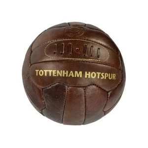 Image of Spurs Retro Heritage Leather Ball Size 5