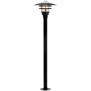 Image of Lonstrup 32cm Outdoor Bollard Black, E27, IP44