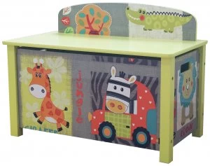 Image of Liberty House Toys Kids Safari Large Toy Box.
