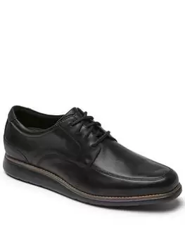 Image of Rockport Tm Craft Apron Toe Casual Shoe - Black, Size 8, Men