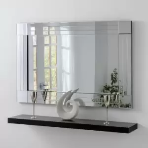 Image of Yearn Mirrors Yearn Triple Bevelled Edge Square Corner Wall Mirror 61 x 91.4Cms
