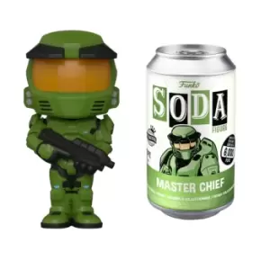 Image of Halo Master Chief Vinyl Soda with Collector Can