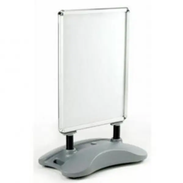 Image of Budget D-sided Forecourt Sign A1 Sil EXR24793SS