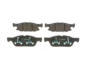 Image of Bosch Brake pad set FORD,FORD USA 0 986 424 326 1884555,2404736