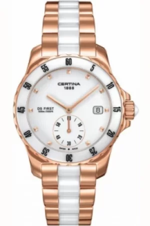 Image of Certina DS First Lady Ceramic Watch C0142353301100