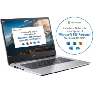 Image of Acer Aspire 3 A314-35 14" Laptop - Silver