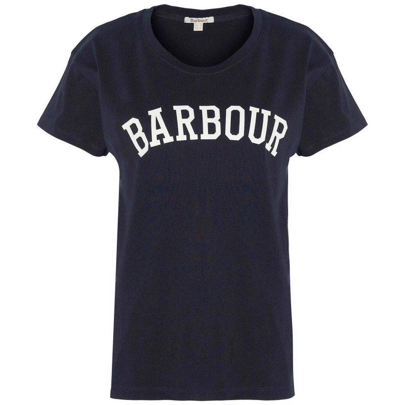 Image of Barbour Barbour Northumberland Classic T-Shirt - Black 12