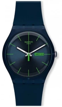 Image of Swatch New Gent Blue Rebel SUON700 Watch