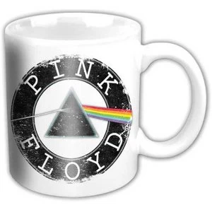 Image of Pink Floyd - Vintage Circle Logo Boxed Standard Mug