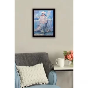 Image of SC0100 Multicolor Decorative Framed MDF Painting