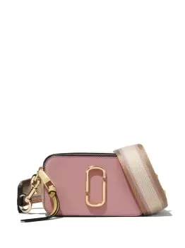 Image of Marc Jacobs WOMEN The Colorblock Snapshot Crossbody Bag Pink