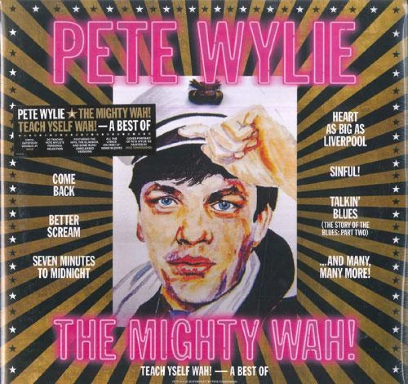 Image of Teach yself WAH! - A best of Pete Wylie & The Mighty WAH! Vinyl