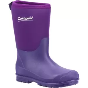 Image of Cotswold Boys Hilly Neoprene Lightweight Wellington Boots UK Size 5 (EU 38)