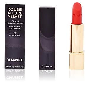 Image of ROUGE ALLURE VELVET #57-rouge feu
