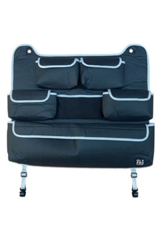 Image of Olpro Rear Double Seat Storage Organiser - Grey