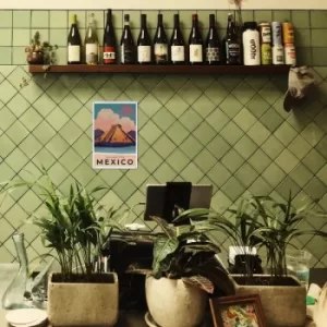 Image of Mexico 2 Multicolor Decorative Metal Wall Accessory