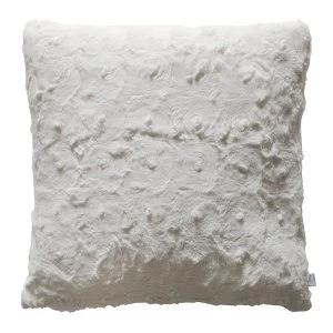 Image of Robert Dyas Gallery Stellan Fur Cushion - Cream
