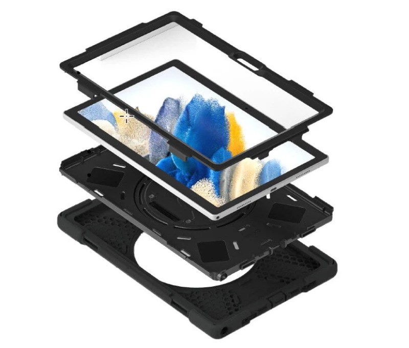 Image of Max Cases MAXCases Shield case for Lenovo Tab M8 Bumper Black LN-SC-M8-G4-BLK