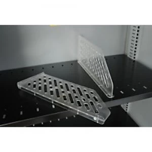 Image of Bisley Slotted Shelf BSSF 905 x 390 x 27mm Black