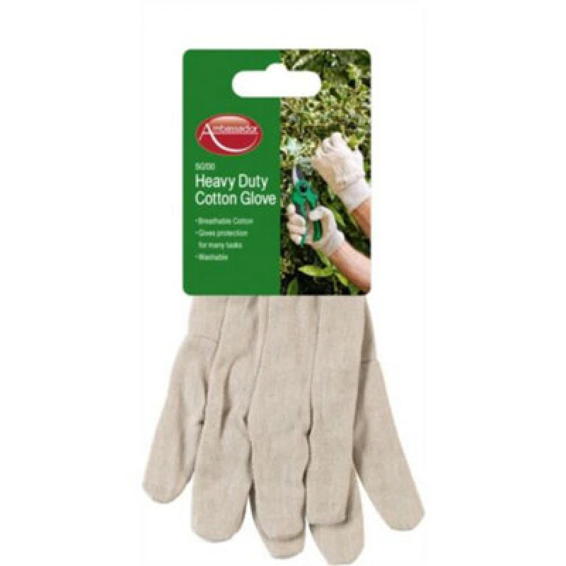 Image of Ambador Adult Unisex Heavy Duty Cotton Gloves