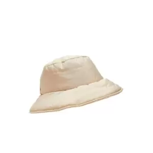 Image of I Saw It First Nylon Puffy Bucket Hat - Nude