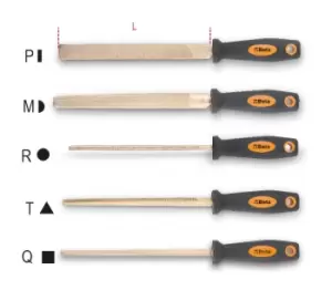 Image of Beta Tools 1719 BA/T 1x 8" Spark-Proof Triangular/Three Square File 017190815
