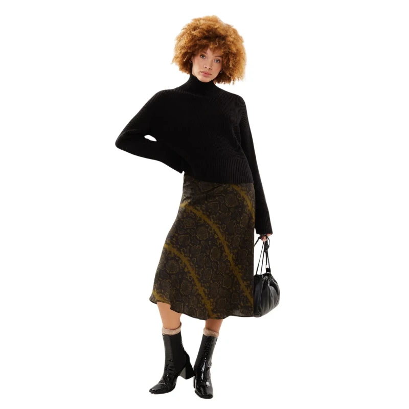 Image of La Petite Etoile Womens skirt La Petite Etoile Nisco Noir Female M