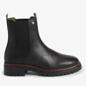 Image of Barbour Womens Evie Leather Chelsea Boots - UK 7