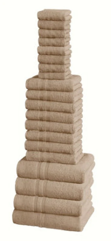 Image of Rapport Home W500 Pure Cotton Face Towel Mocha