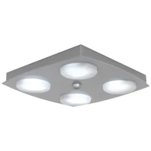 Image of Linea Verdace Kyoto 4 Light Flush Ceiling Light Aluminum