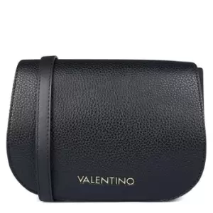 Image of Valentino Bags Valentino Superman Saddle Bag - Black